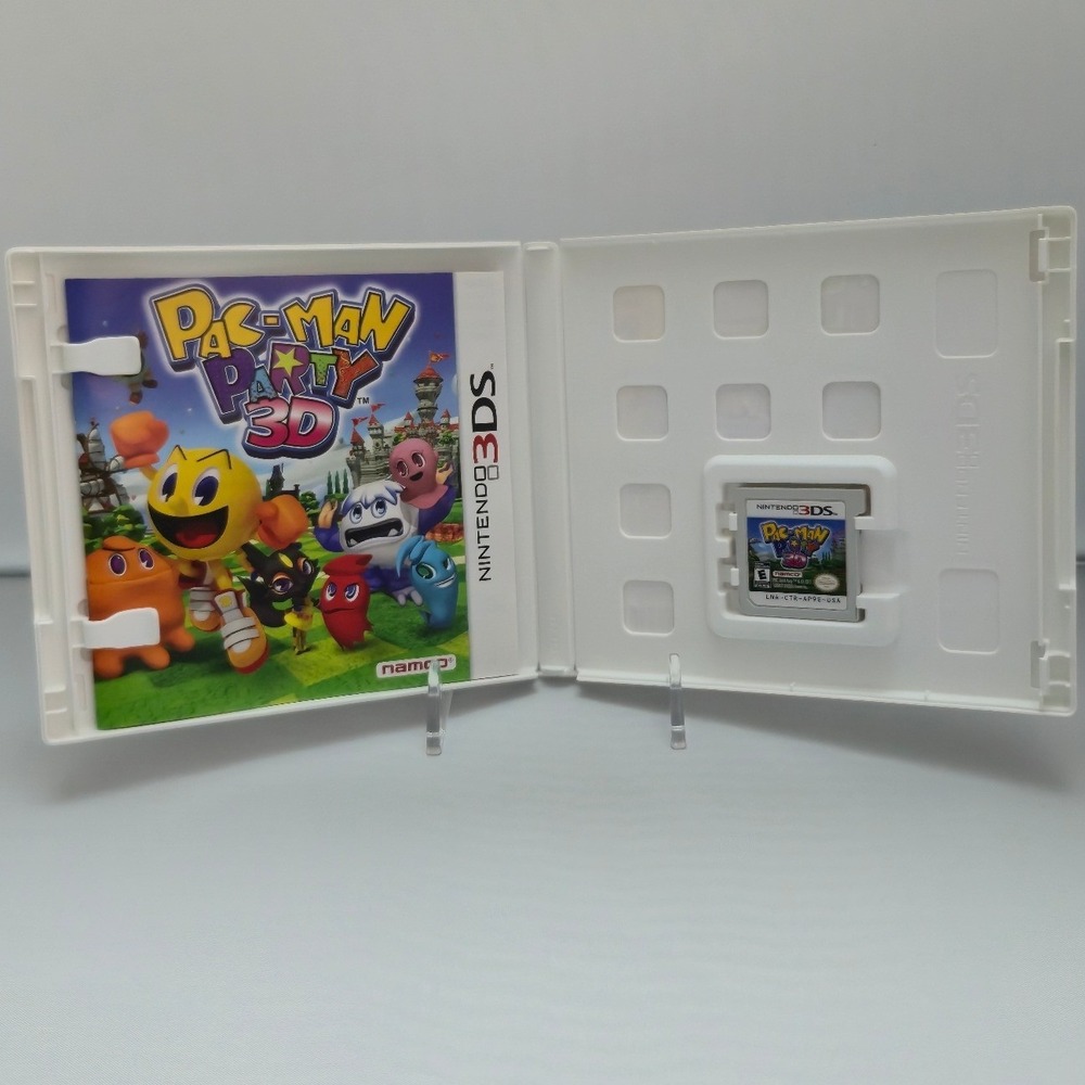 Pac-Man Party 3D 2011 - Nintendo 3DS - Authentic Complete CIB W/ Manual Tested - Picture 4 of 10
